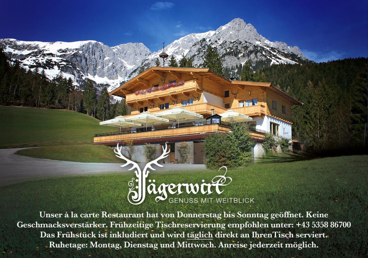 Boutique-Pension Jaegerwirt Scheffau am Wilden Kaiser Εξωτερικό φωτογραφία